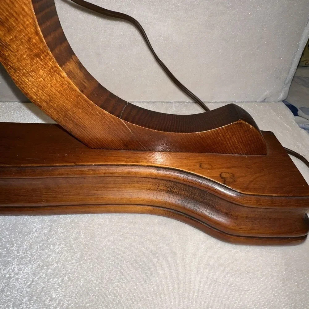 Lanshire ELECTRIC CLOCK MOTOR With Wood Base Stand